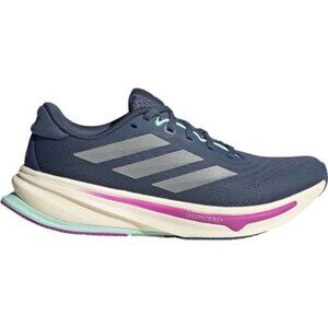Adidas - Womens Supernova Rise 2 Low Top Sneakers, size 8 US womens, color blue.
